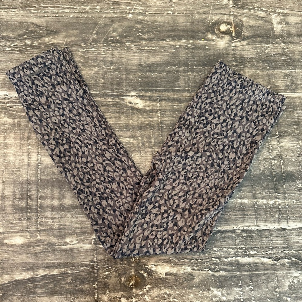 Spanx animal print leggings